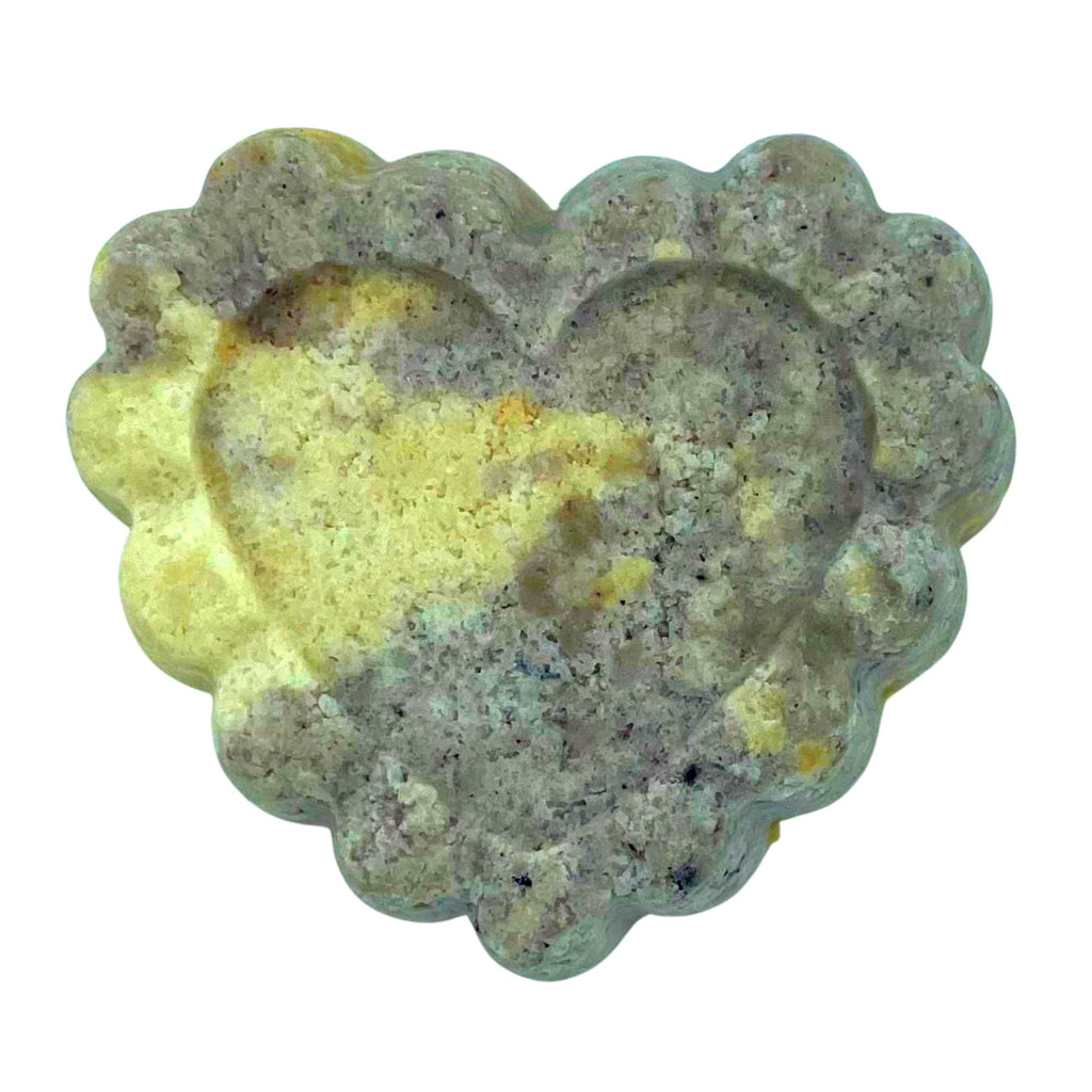 Lavender Vanilla Bubble Bomb – Natural Fizzing Bubble Bath with Shea & Mango Butter