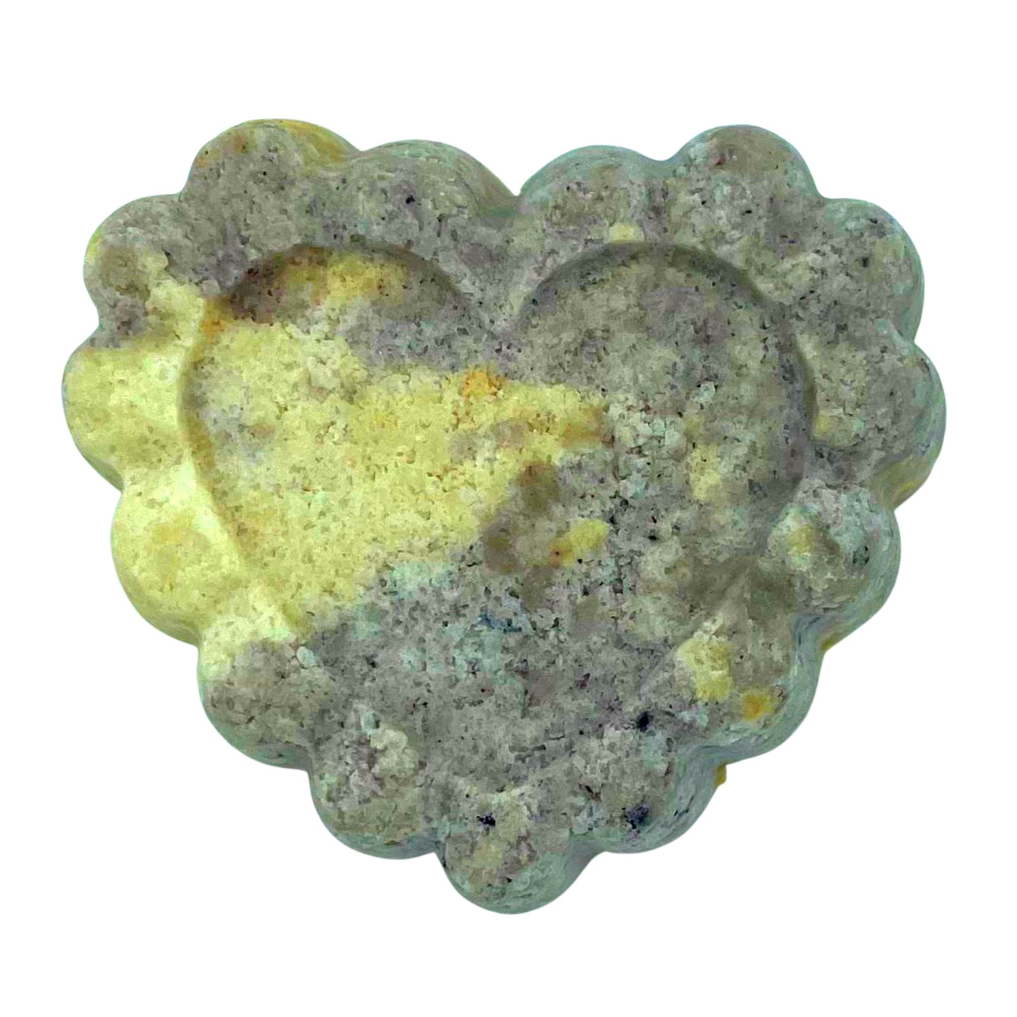 Lavender Vanilla Bubble Bomb – Natural Fizzing Bubble Bath with Shea & Mango Butter
