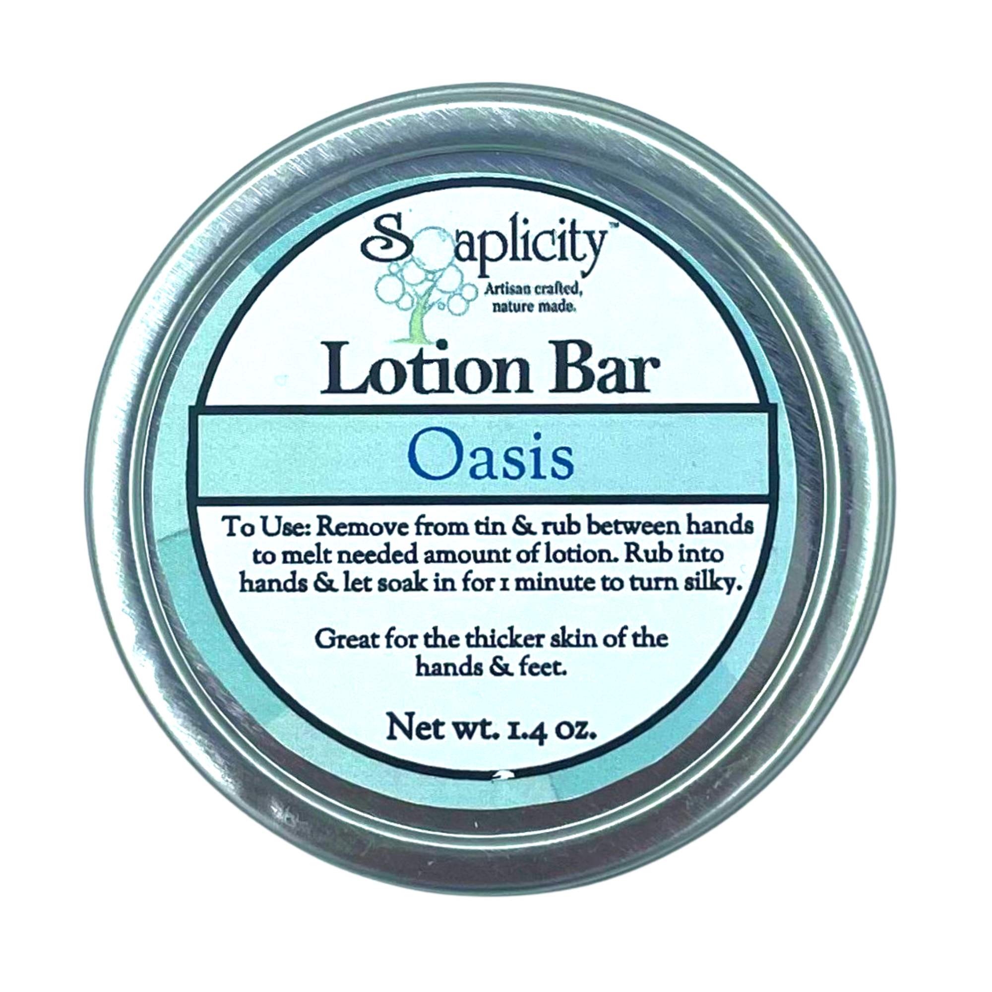 Oasis Lotion Bar – Intensive Solid Moisturizer for Severely Dry Skin