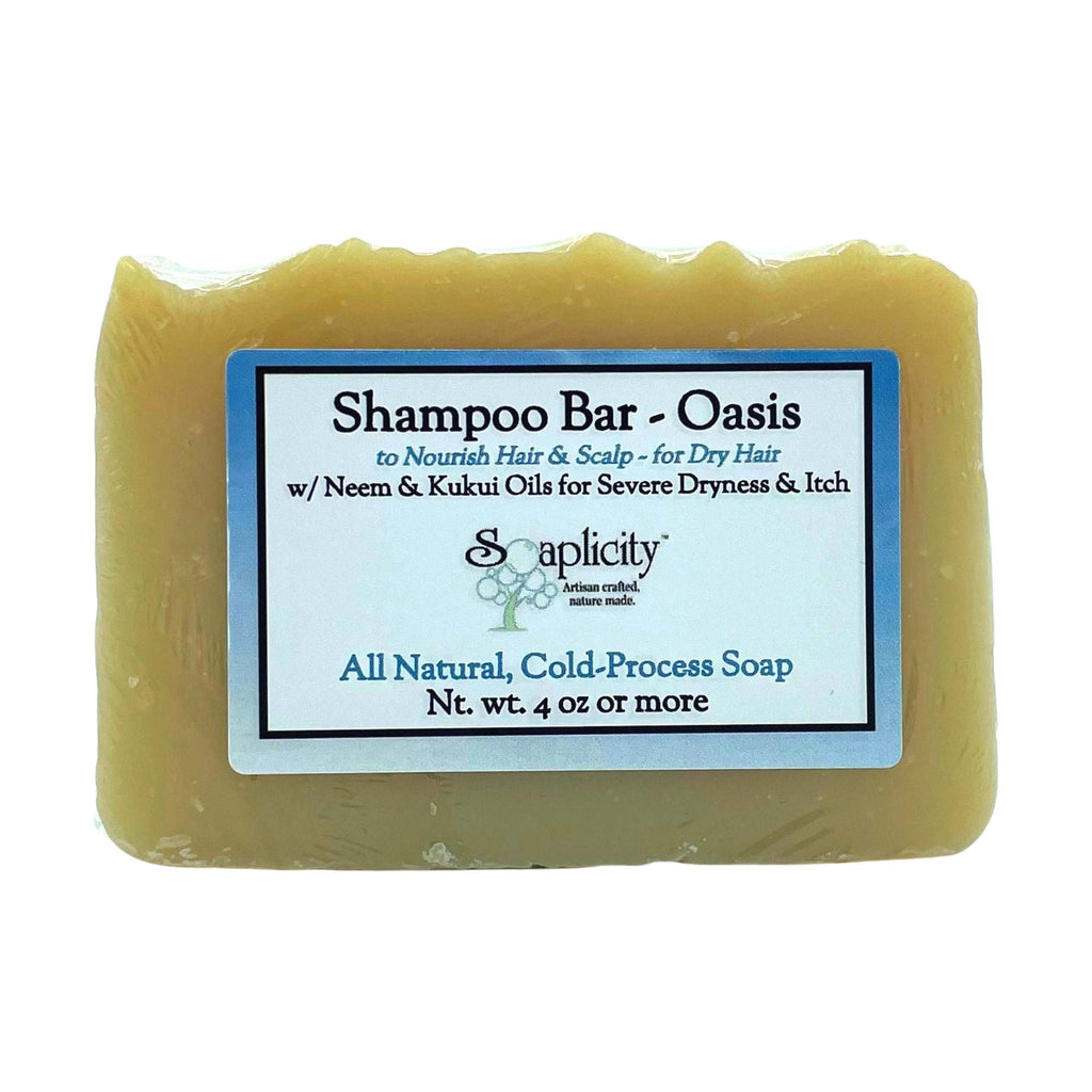 Oasis Shampoo Bar – Deep Moisture for Severely Dry & Itchy Scalp