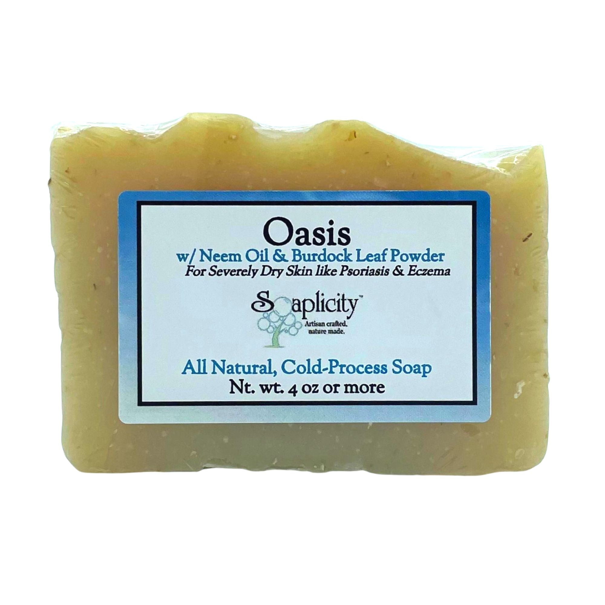 Oasis Soap Bar – Best Natural Moisturizing Soap for Severely Dry & Itchy Skin