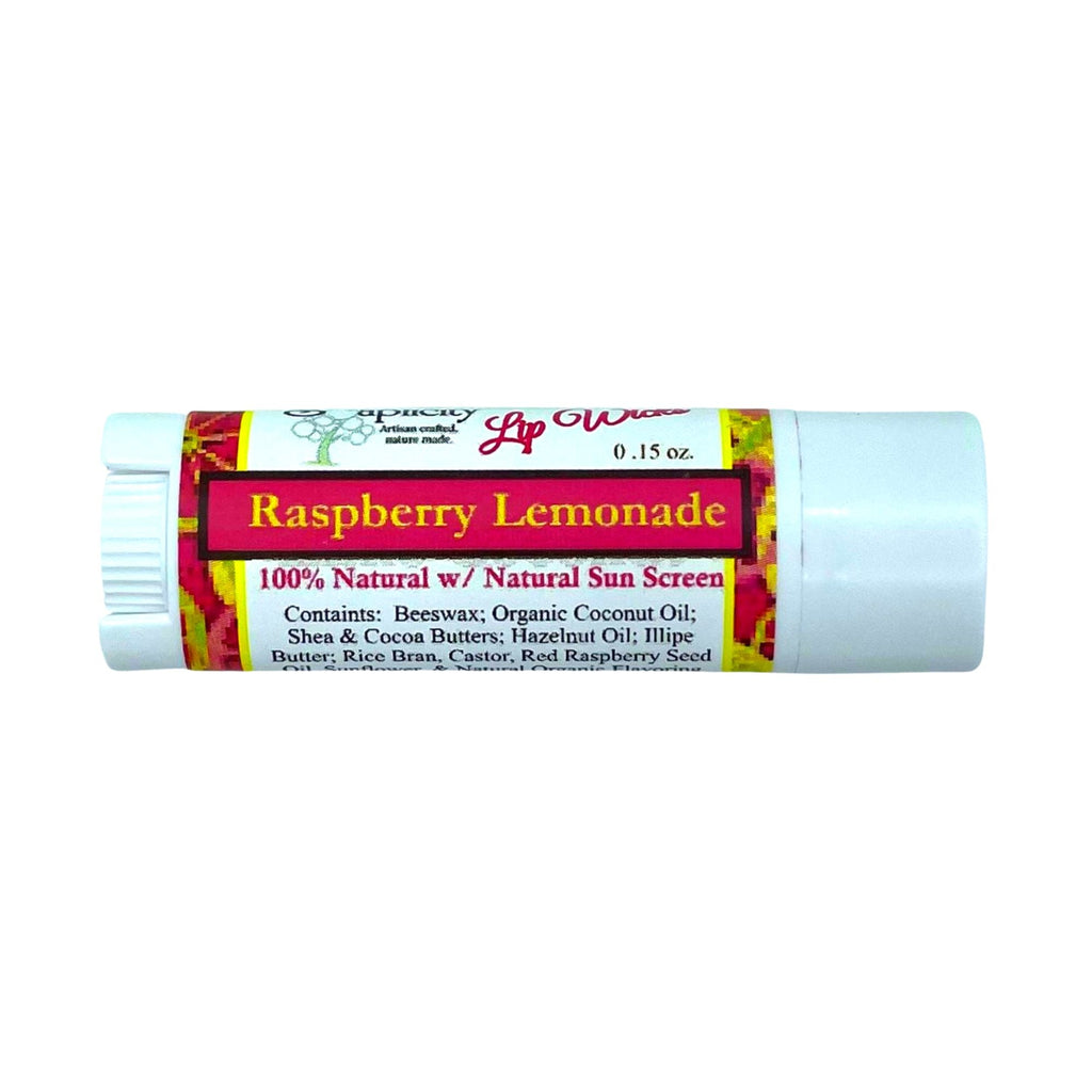 Raspberry Lemonade Lip Wick Lip Balm – Natural Moisturizing Lip Balm with SPF