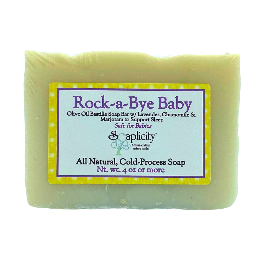 Rock-a-Bye Baby Bastille Soap Bar – Gentle Unscented Natural Baby Soap