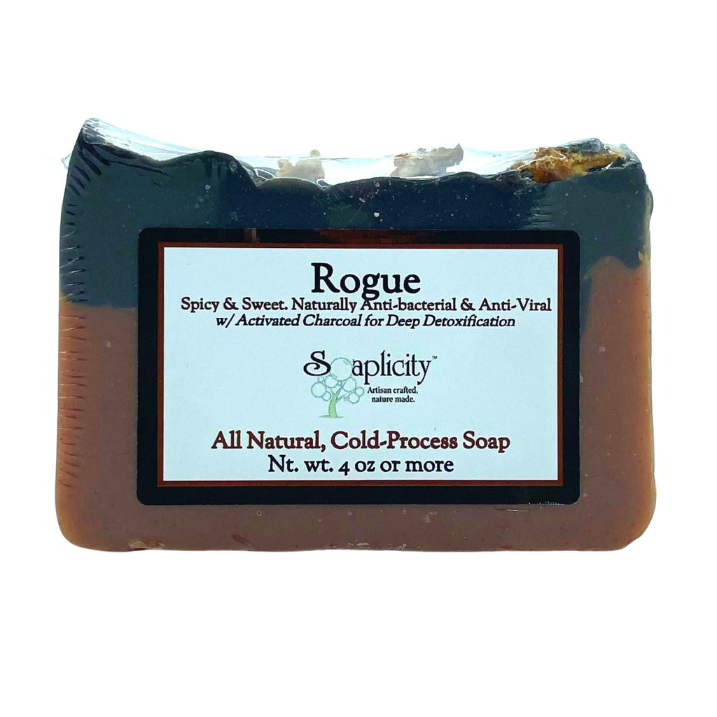 Rogue Soap Bar – Immune-Supporting Natural Soap with Activated Charcoal