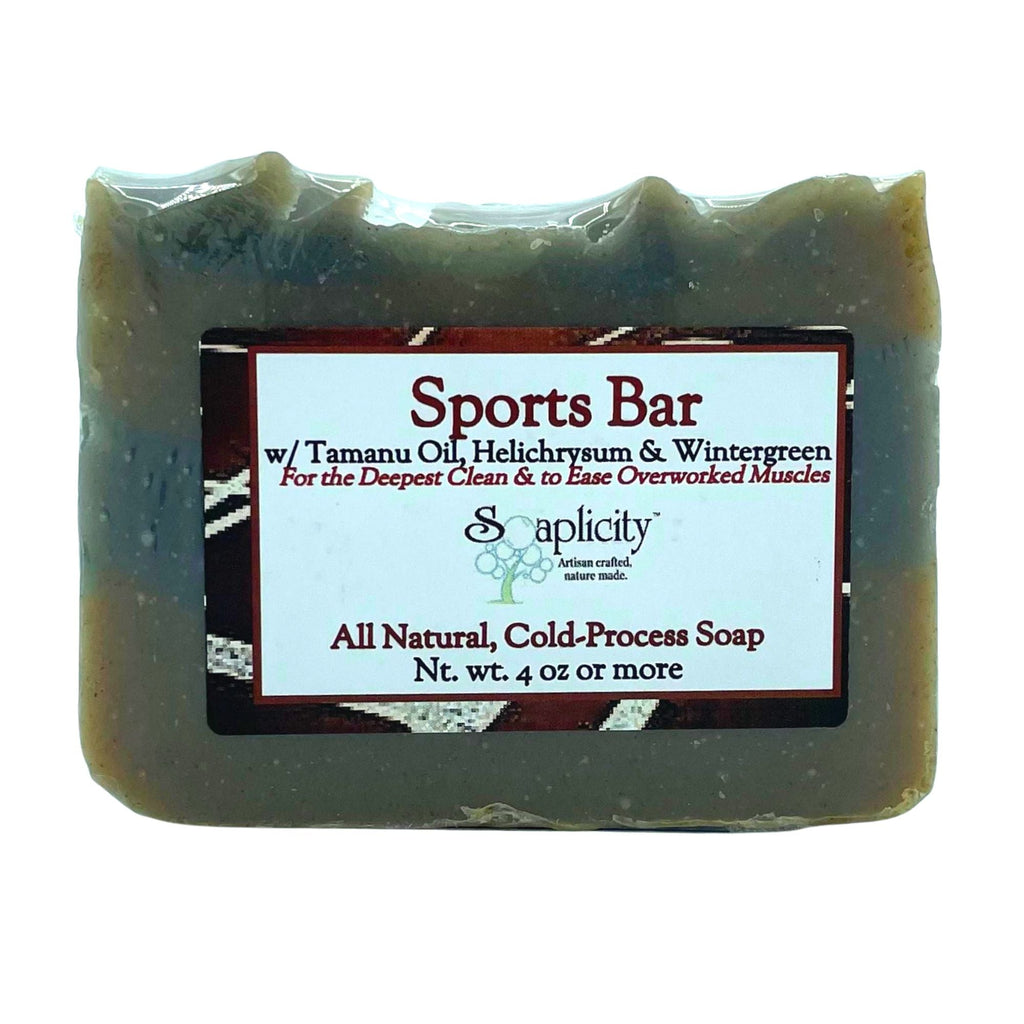 Rejuvenate Sports Bar Soap – Natural Soap for Athletes & Active Bodies