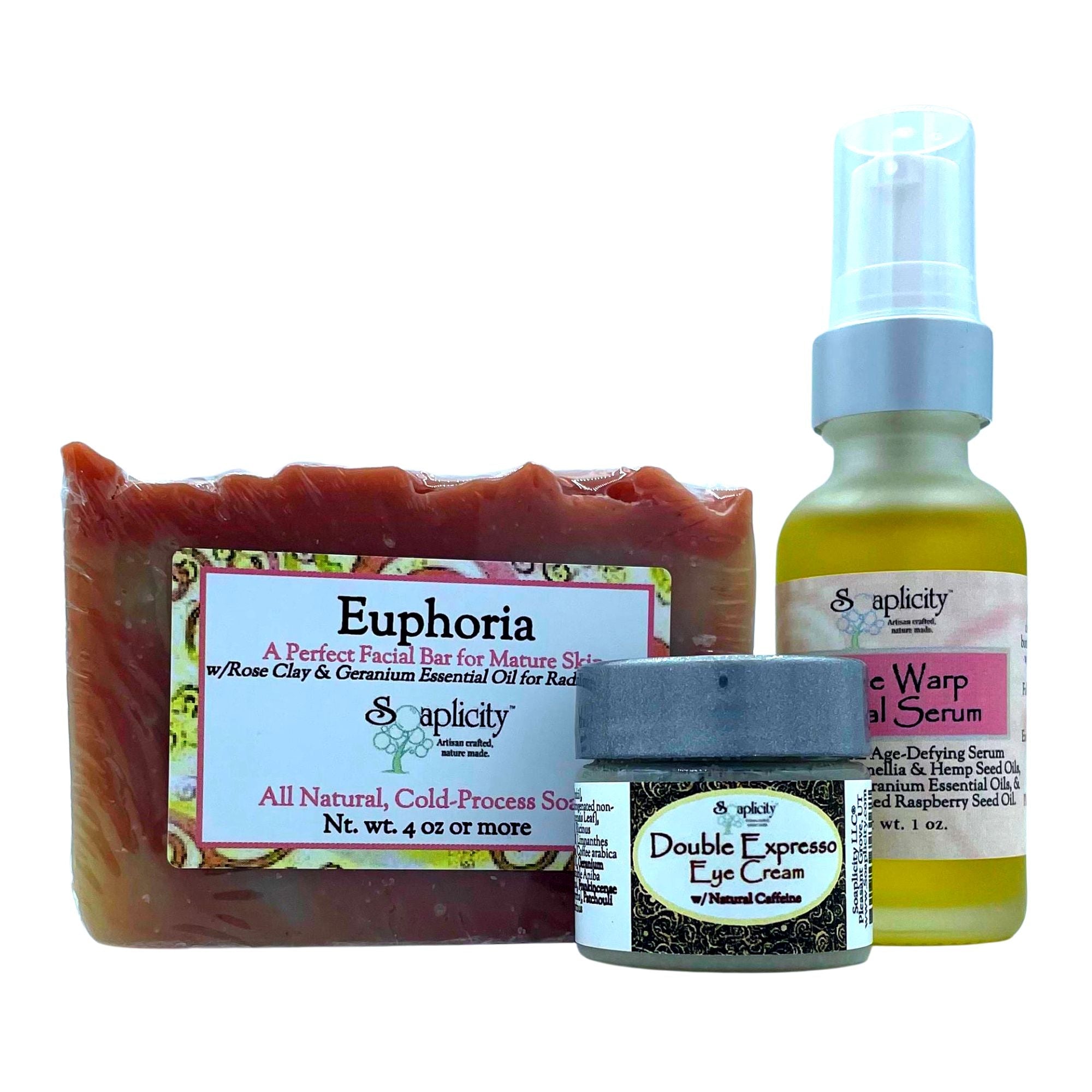 Time Warp Trio Sets for Mature Skin – Anti-Aging Skincare Bundle