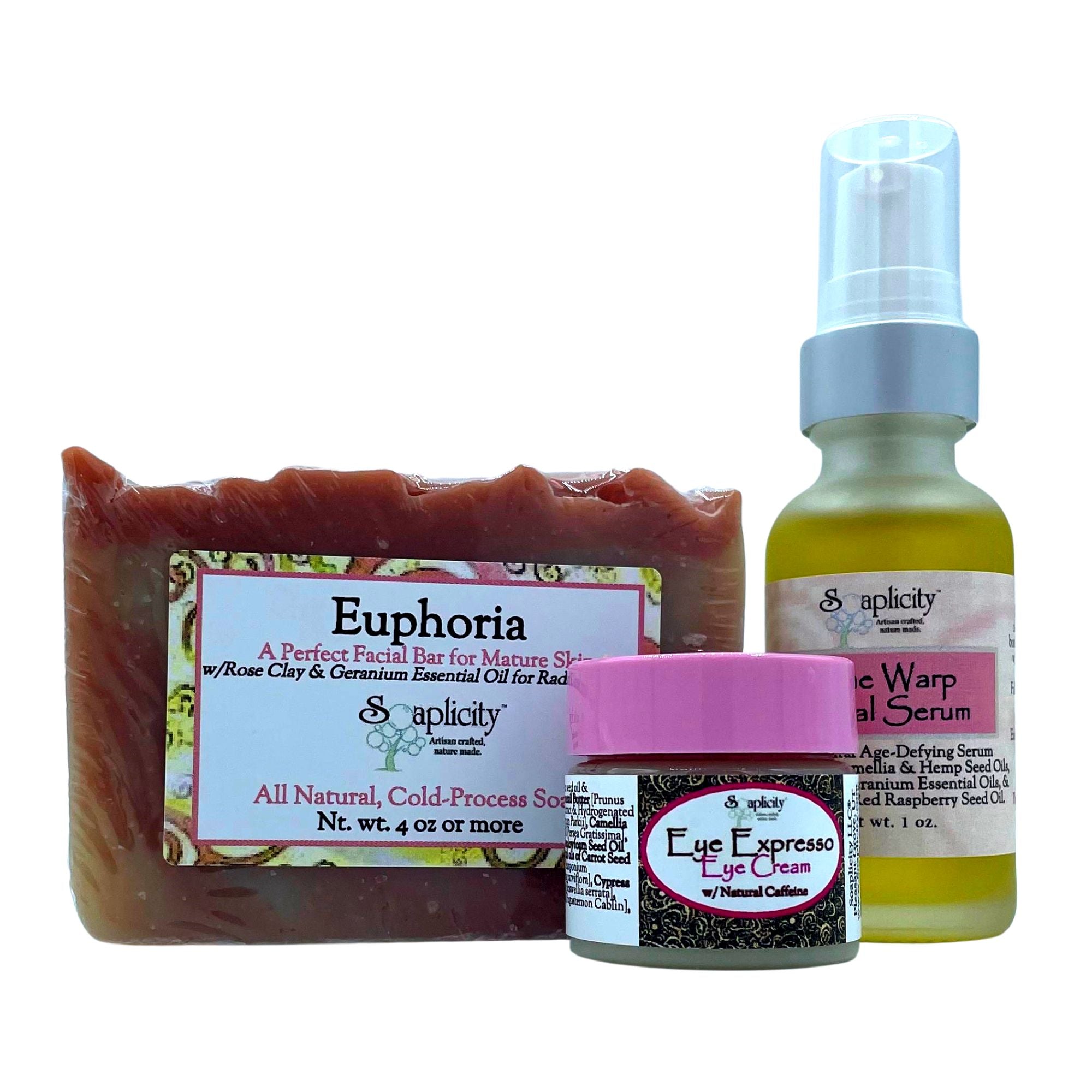 Time Warp Trio Sets for Mature Skin – Anti-Aging Skincare Bundle