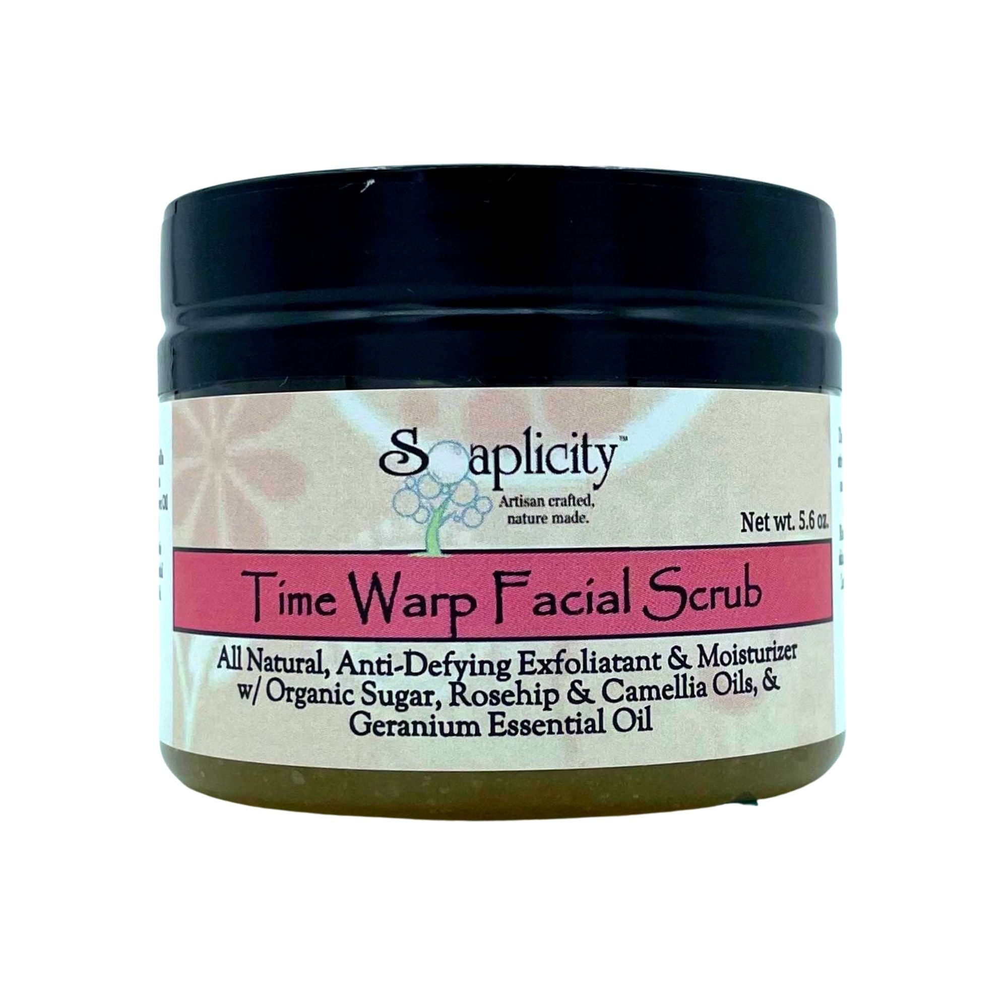 Time Warp Facial Scrub – Gentle Exfoliating Scrub for Mature Skin
