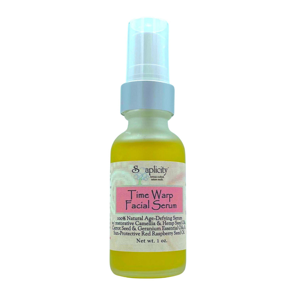 Time Warp Facial Serum – Age-Defying Natural Face Serum for Mature Skin