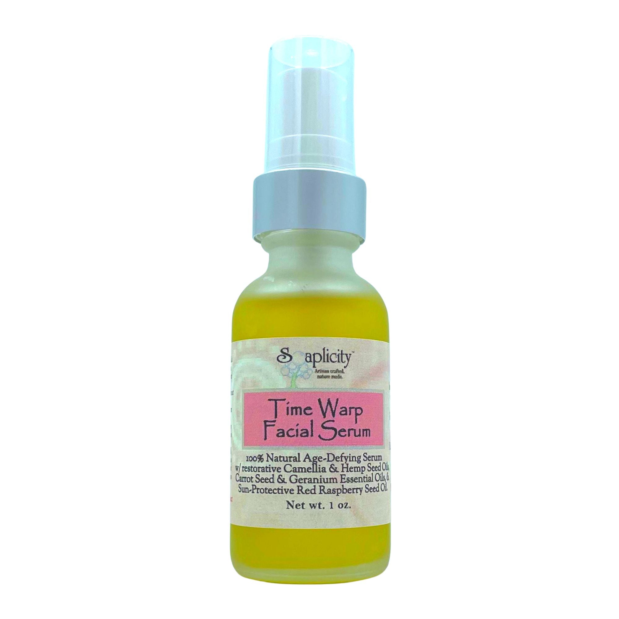 Time Warp Facial Serum – Age-Defying Natural Face Serum for Mature Skin