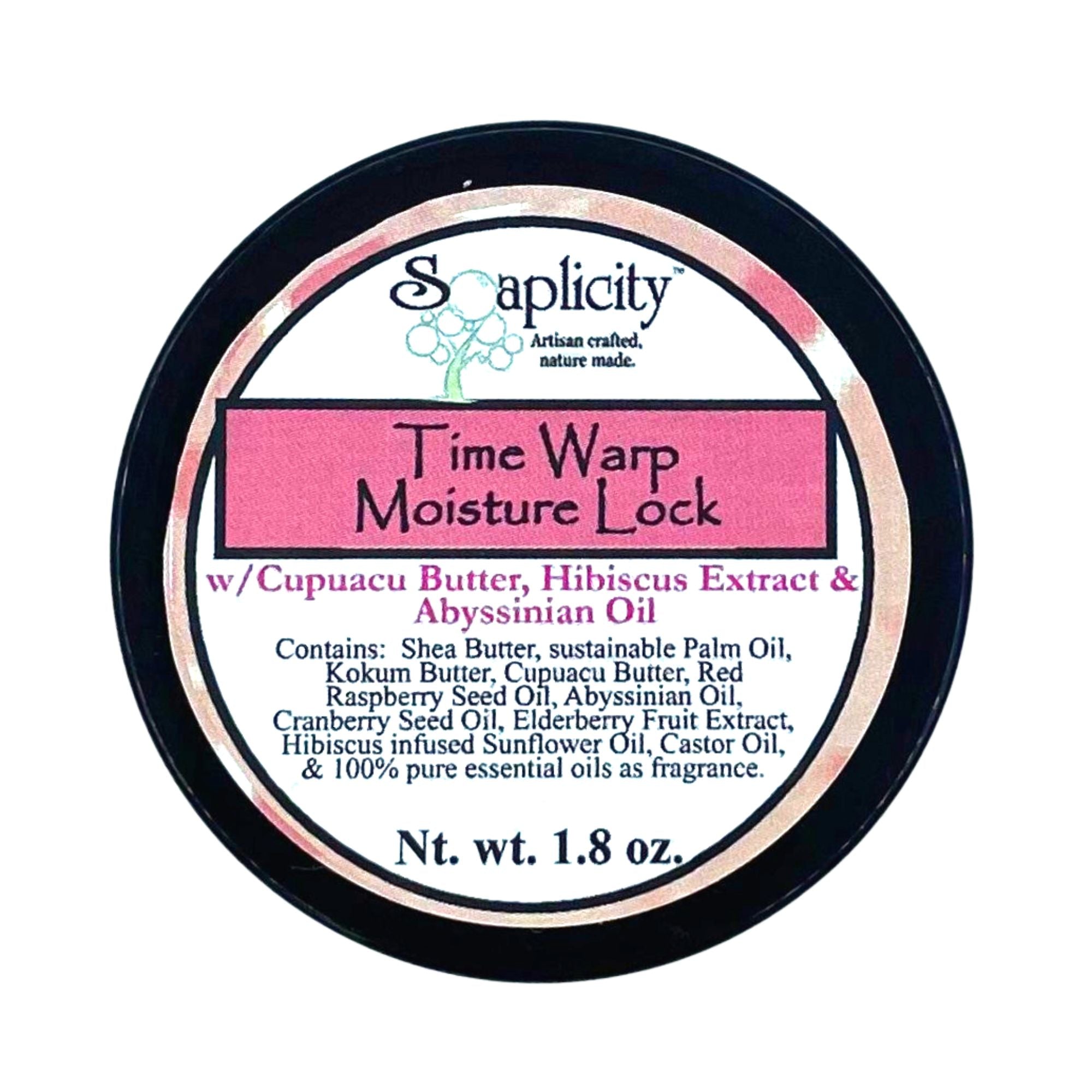 Time Warp Moisture Lock Facial Moisturizer – Natural Anti-Aging Face Cream
