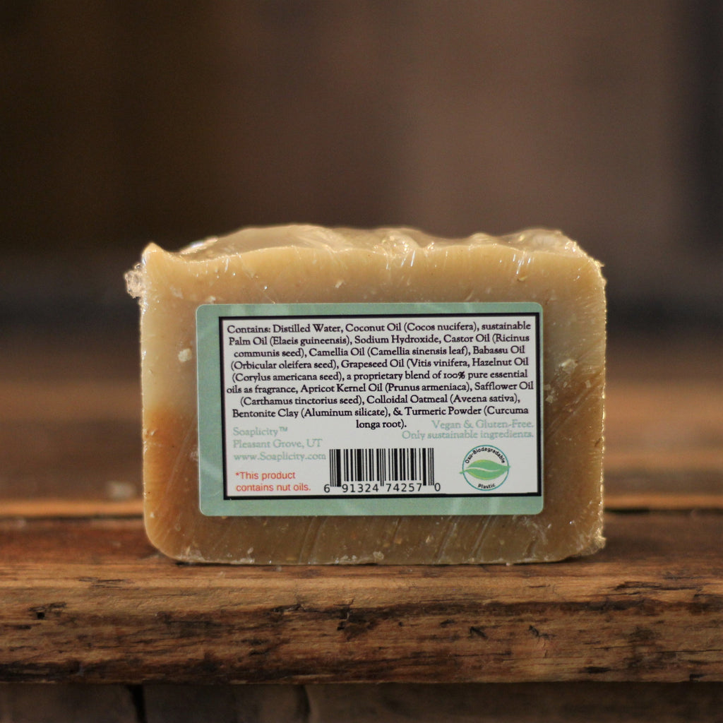 Warm Citrus Acne Soap Bar – Clarifying Natural Bar Soap for Acne-Prone Skin