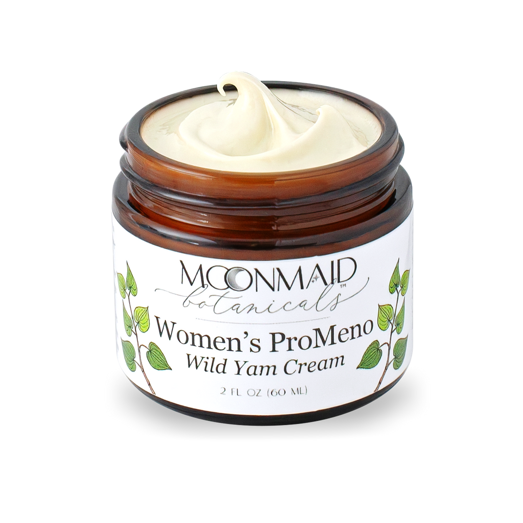 ProMeno Women’s Wild Yam Cream – Natural Menopause & Hormone Support | MoonMaid Botanicals