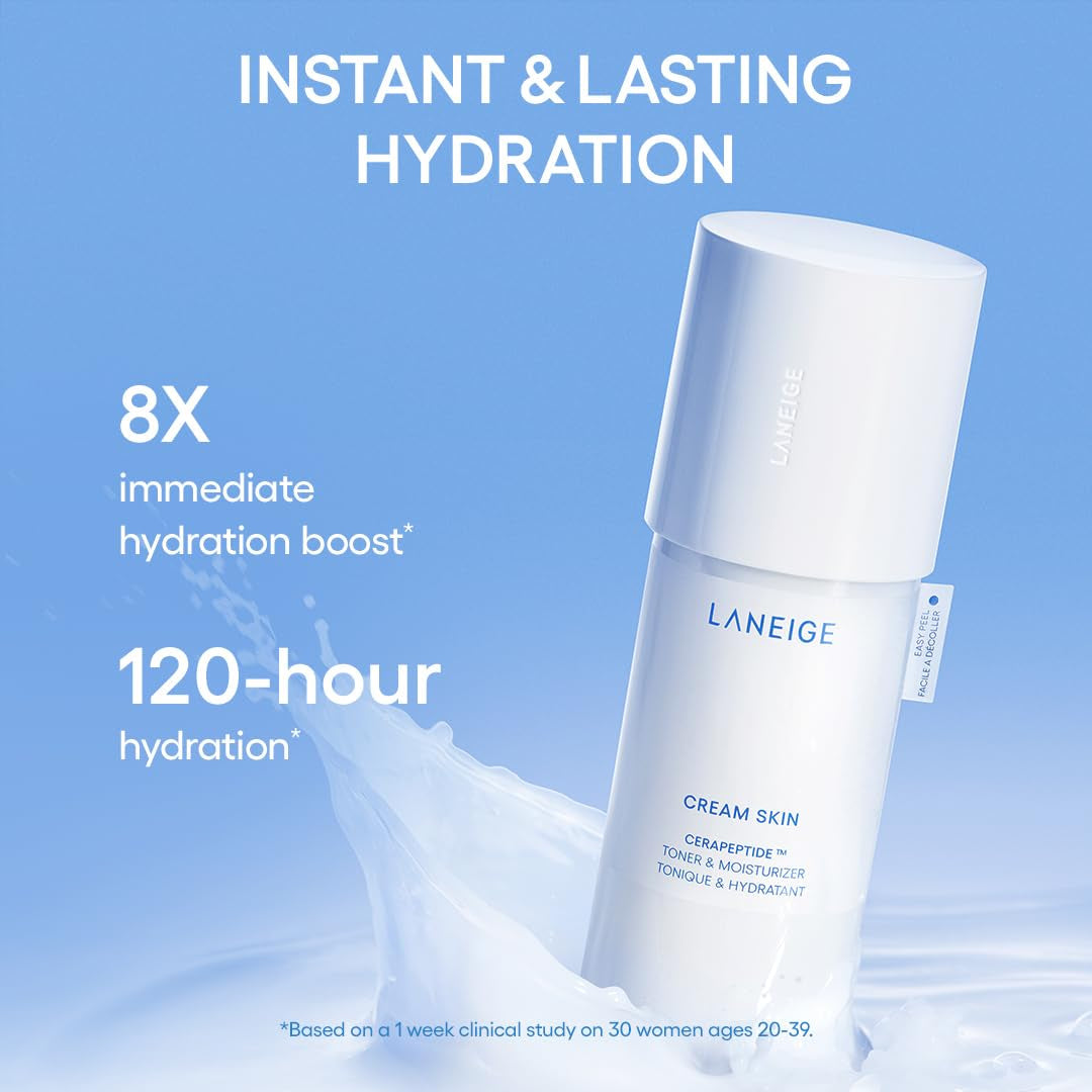 Water Bank Blue Hyaluronic Moisturizer – Barrier-Boosting Squalane & Ceramide Cream
