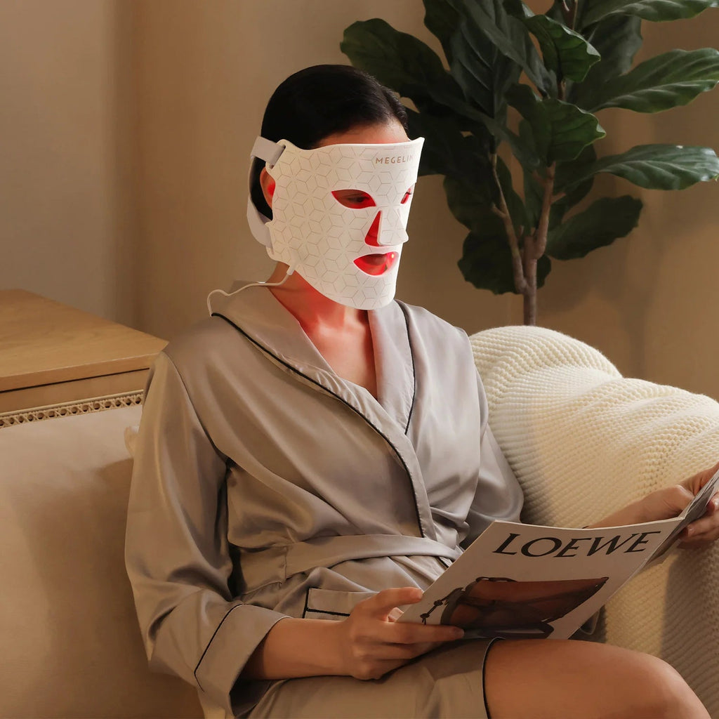 LED Red Light Therapy Face Mask – Anti-Aging & Skin Rejuvenation Device