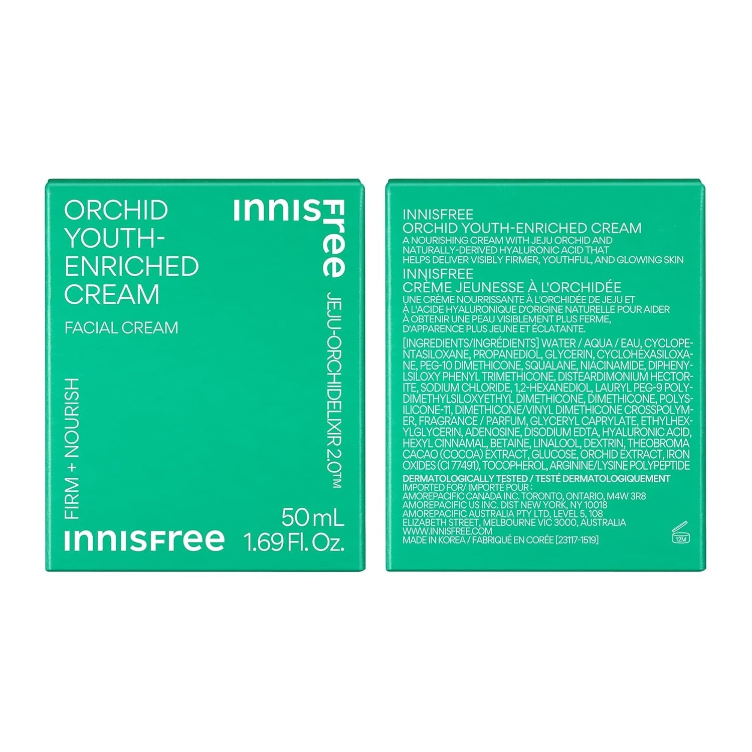 Orchid Youth-Enriched Cream – Korean Firming & Hydrating Face Cream
