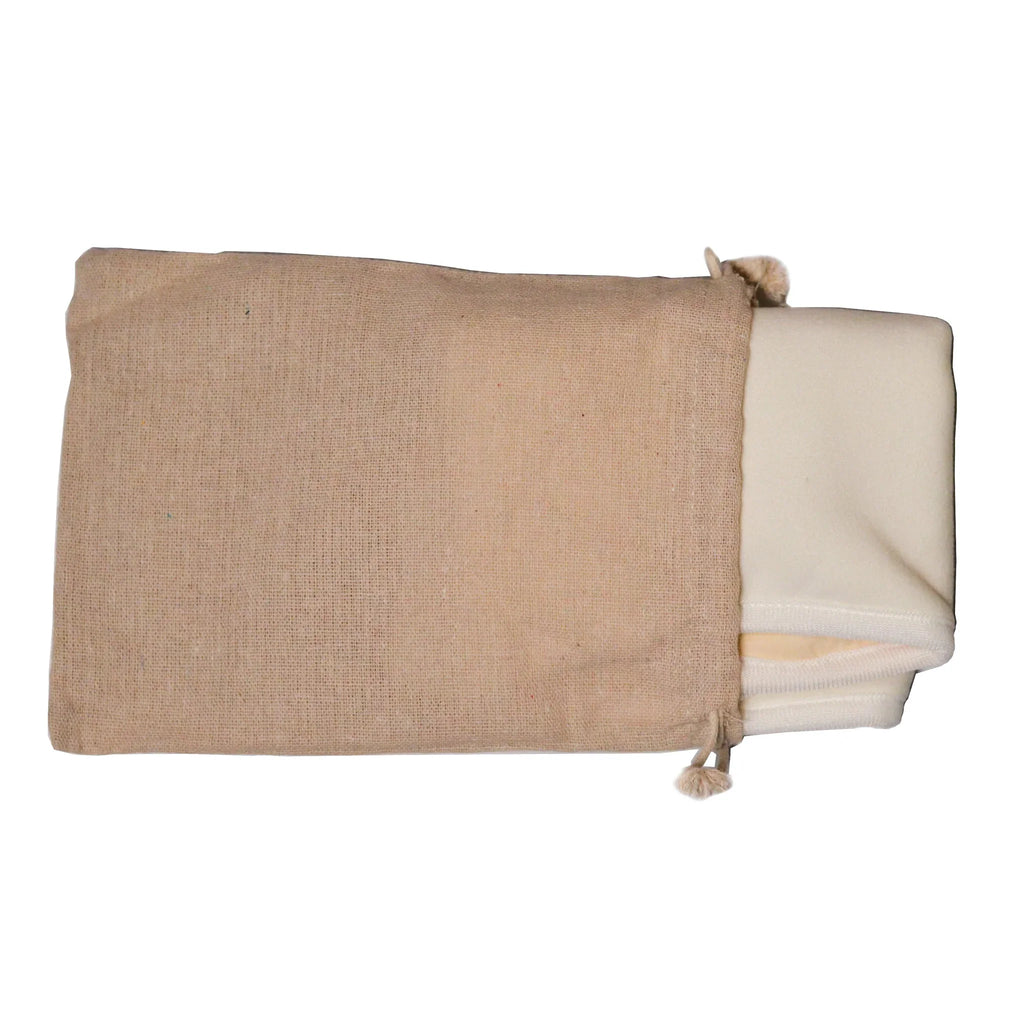 Organic Castor Oil + Cloth Pack Bundle – Liver Detox & Wellness Kit