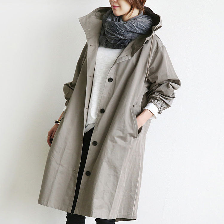 Women's Hooded Windbreaker Jacket – Lightweight, Waterproof & Quick-Dry