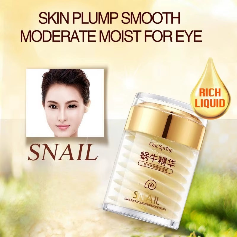 Snail Collagen Face Cream – Firming & Brightening Korean Moisturizer