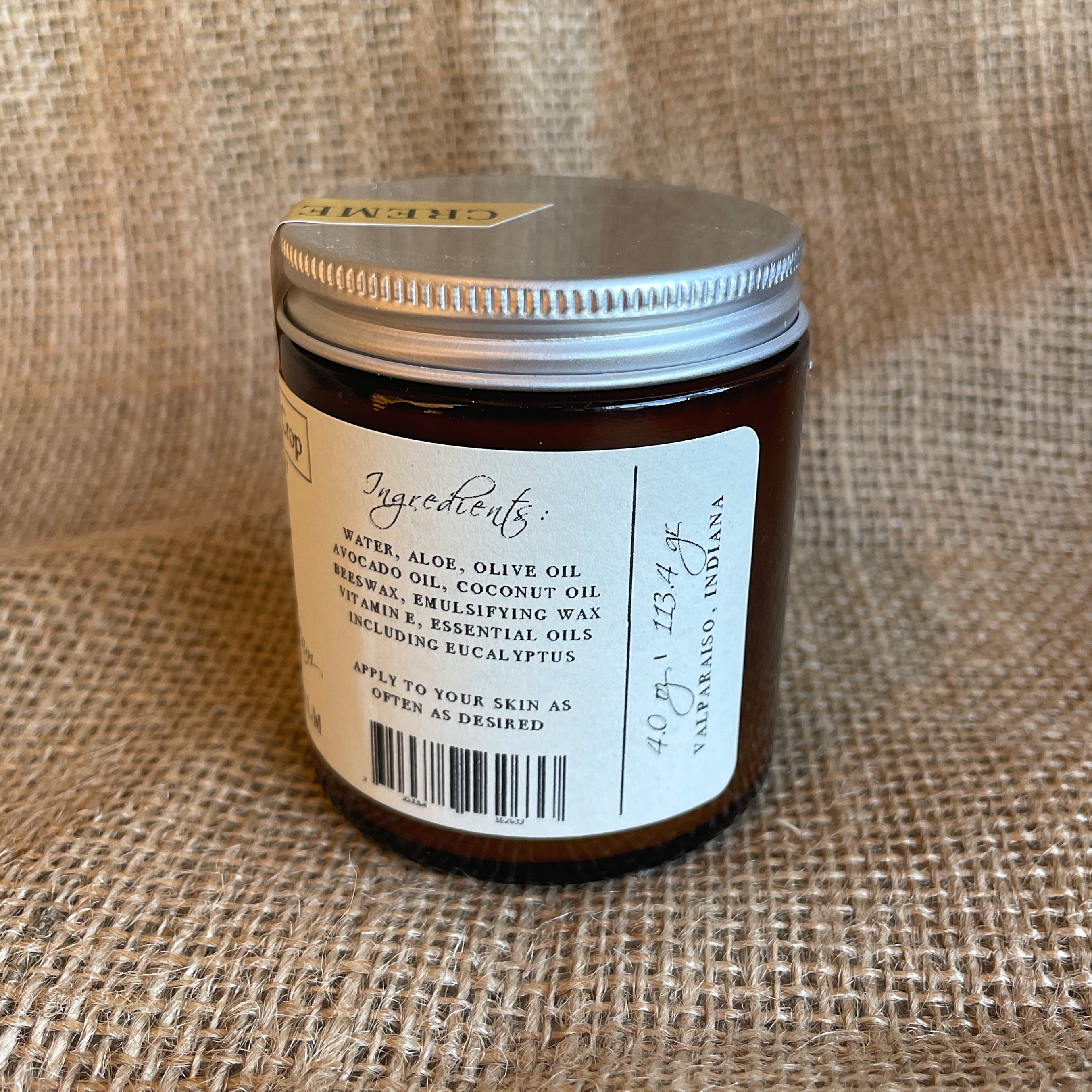 Nourish Skin Cream – Frankincense, Eucalyptus & Lemongrass
