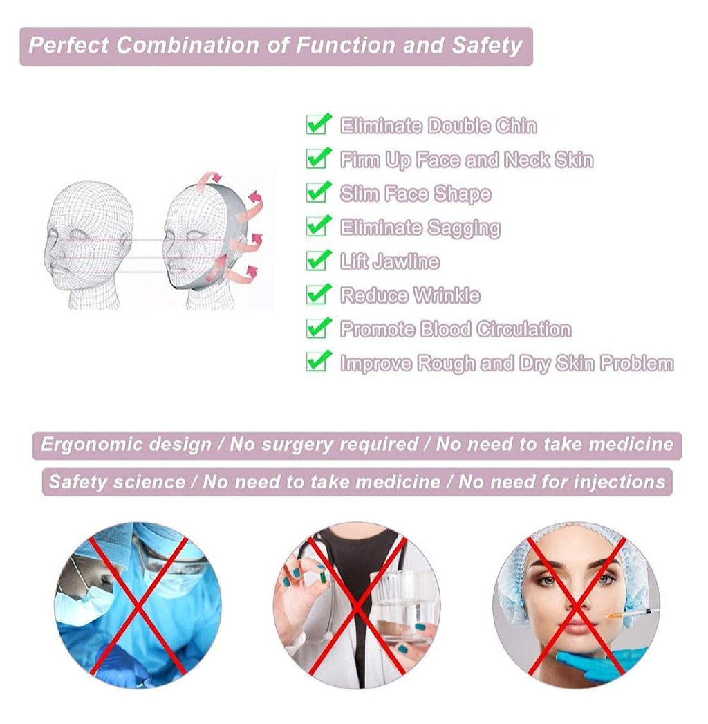 V-Line Face Slimming Band – Jawline Contouring & Double Chin Reducer Strap
