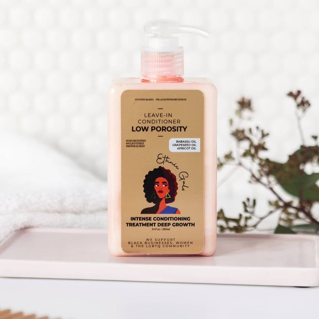 Low Porosity Deep Moisture Leave-In Conditioner