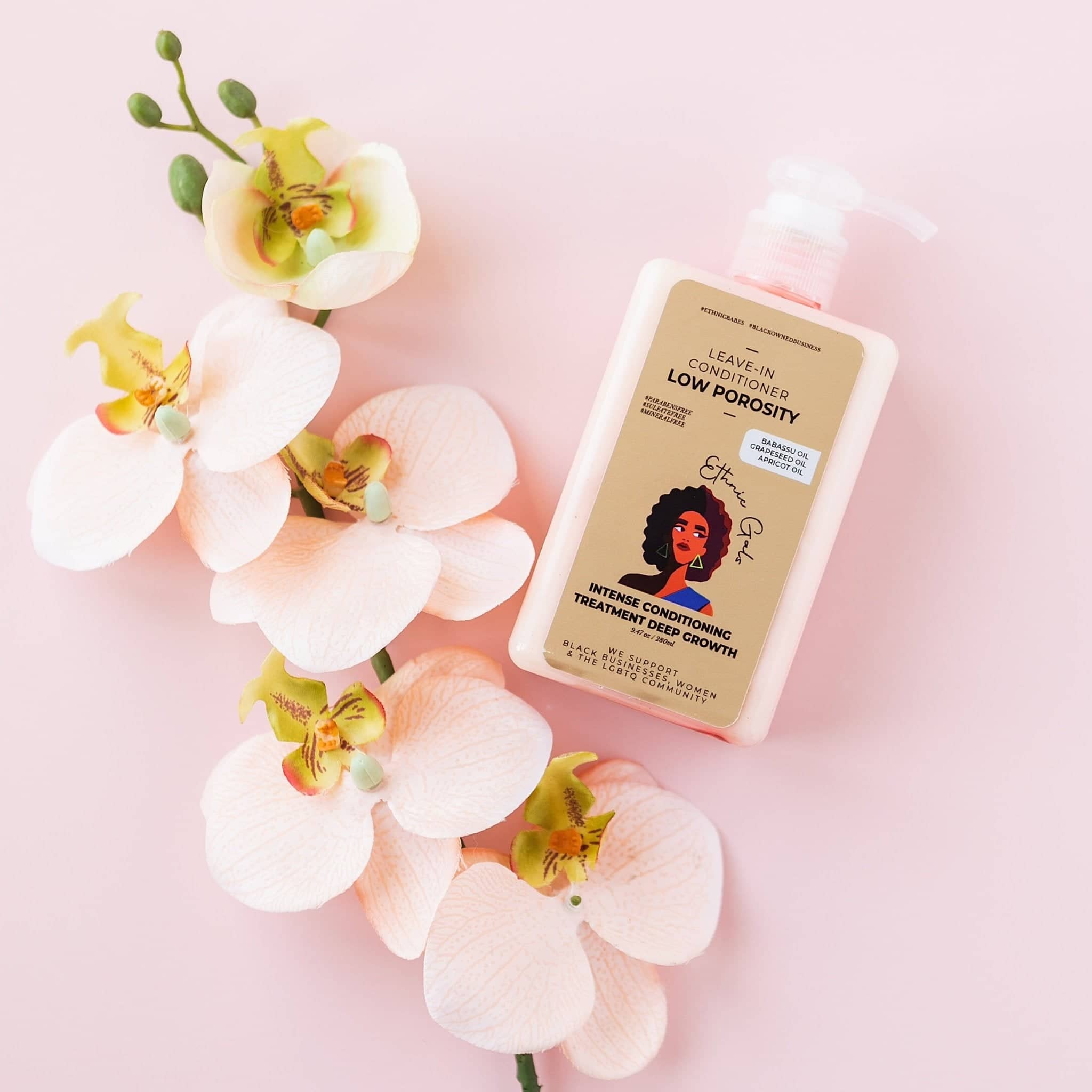 Low Porosity Deep Moisture Leave-In Conditioner