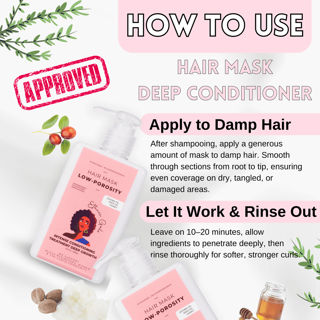 Low Porosity Deep Repair Hair Mask