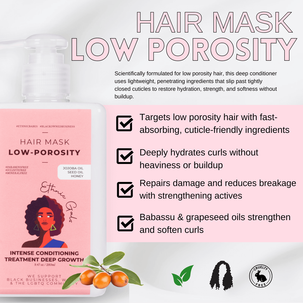 Low Porosity Deep Repair Hair Mask