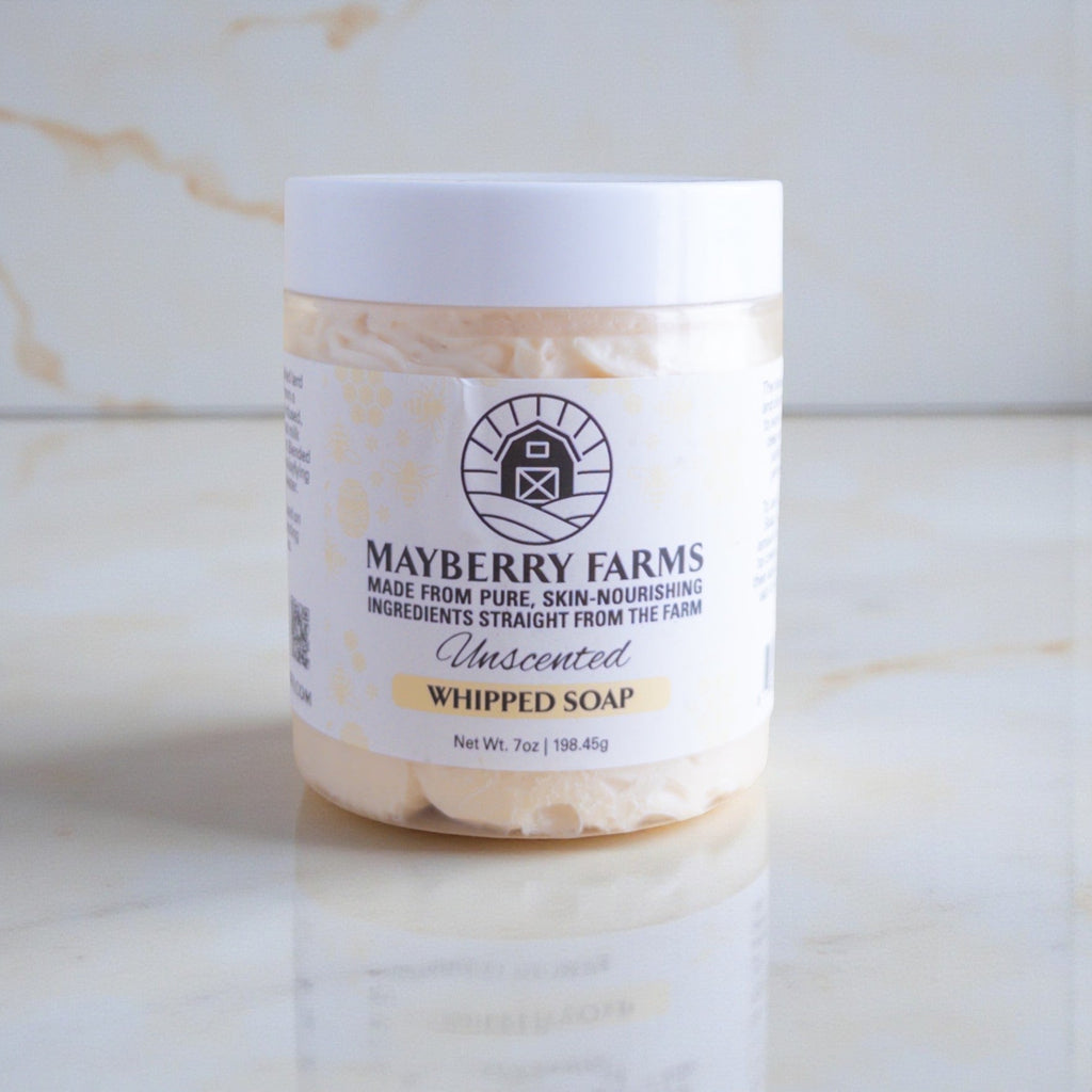 Whipped Goat Milk & Honey Soap – Luxurious Cleanser & Shaving Cream