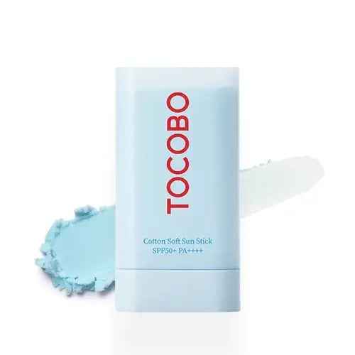 TOCOBO Cotton Soft Sun Stick SPF 50+ PA++++ – Lightweight Korean Sunscreen Stick