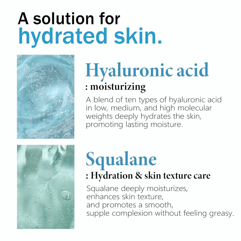 SKIN627 Daily Face Moisturizer – Hyaluronic Acid & Squalane Korean Cream 1.76 oz