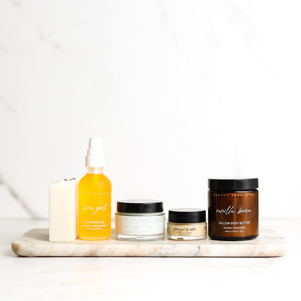 Farm Girl Beauty Kit – Clean Skincare Essentials Set