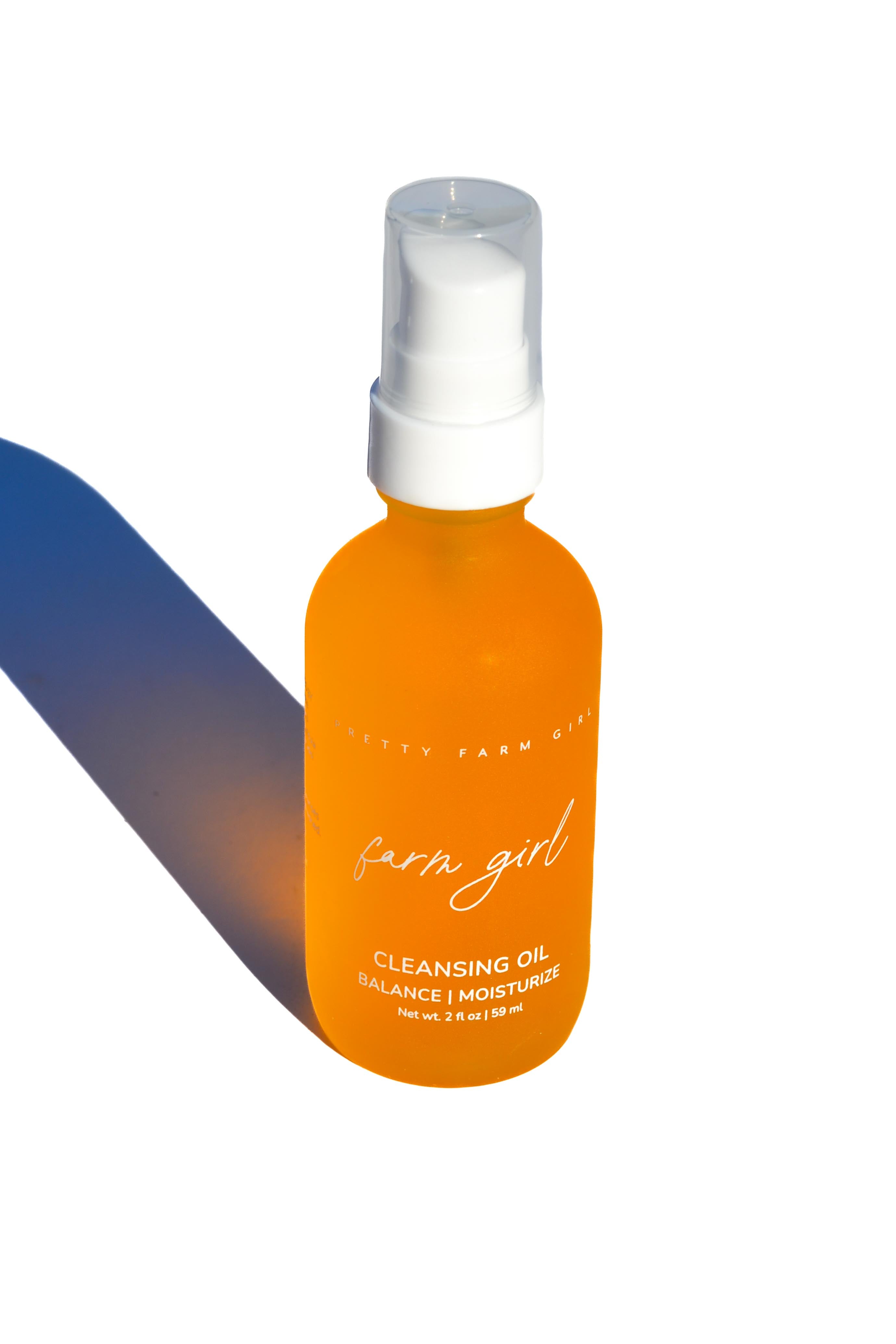 Farm Girl Cleansing Oil – Gentle Oil-Based Face Cleanser