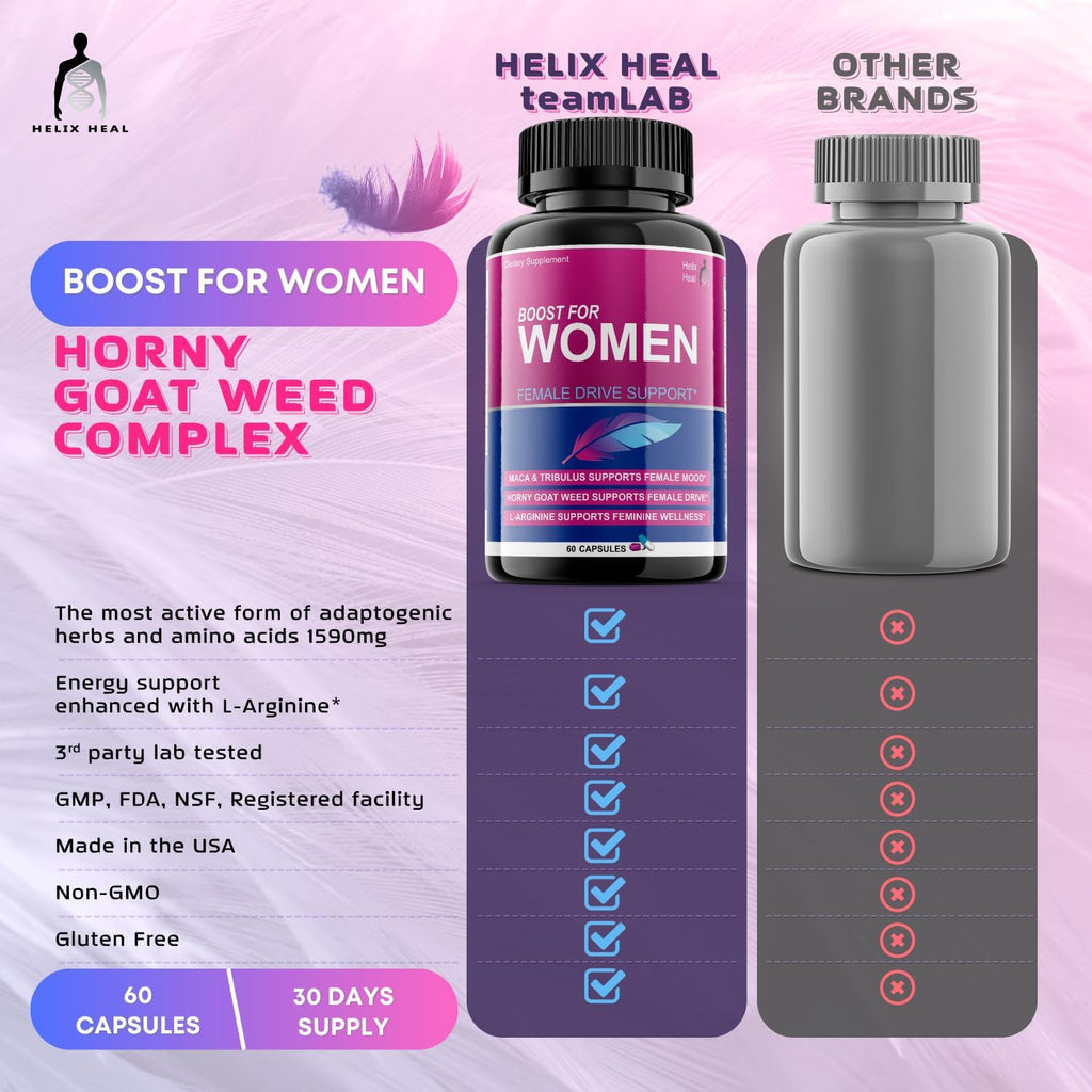Female Libido Booster – Fast Acting Arousal & Hormone Support