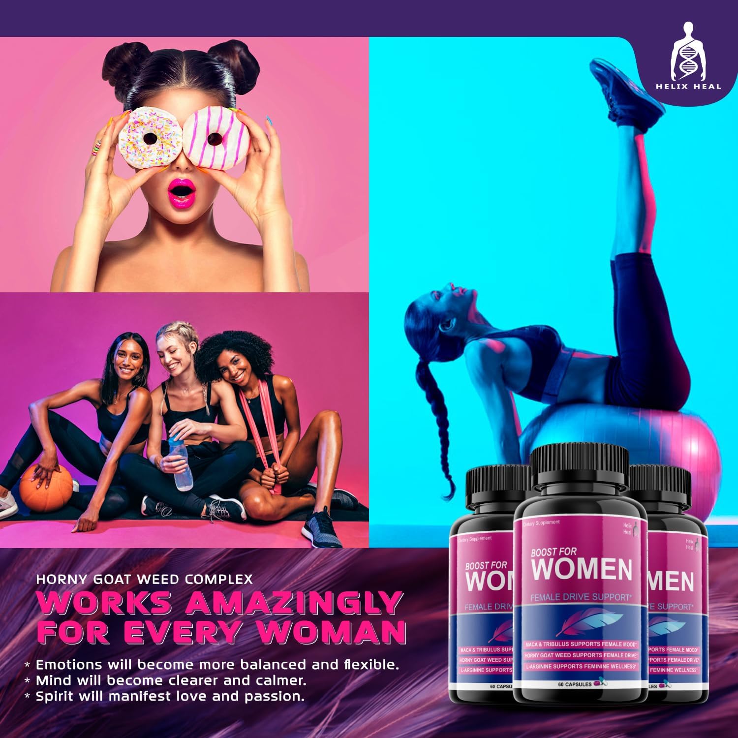 Female Libido Booster – Fast Acting Arousal & Hormone Support