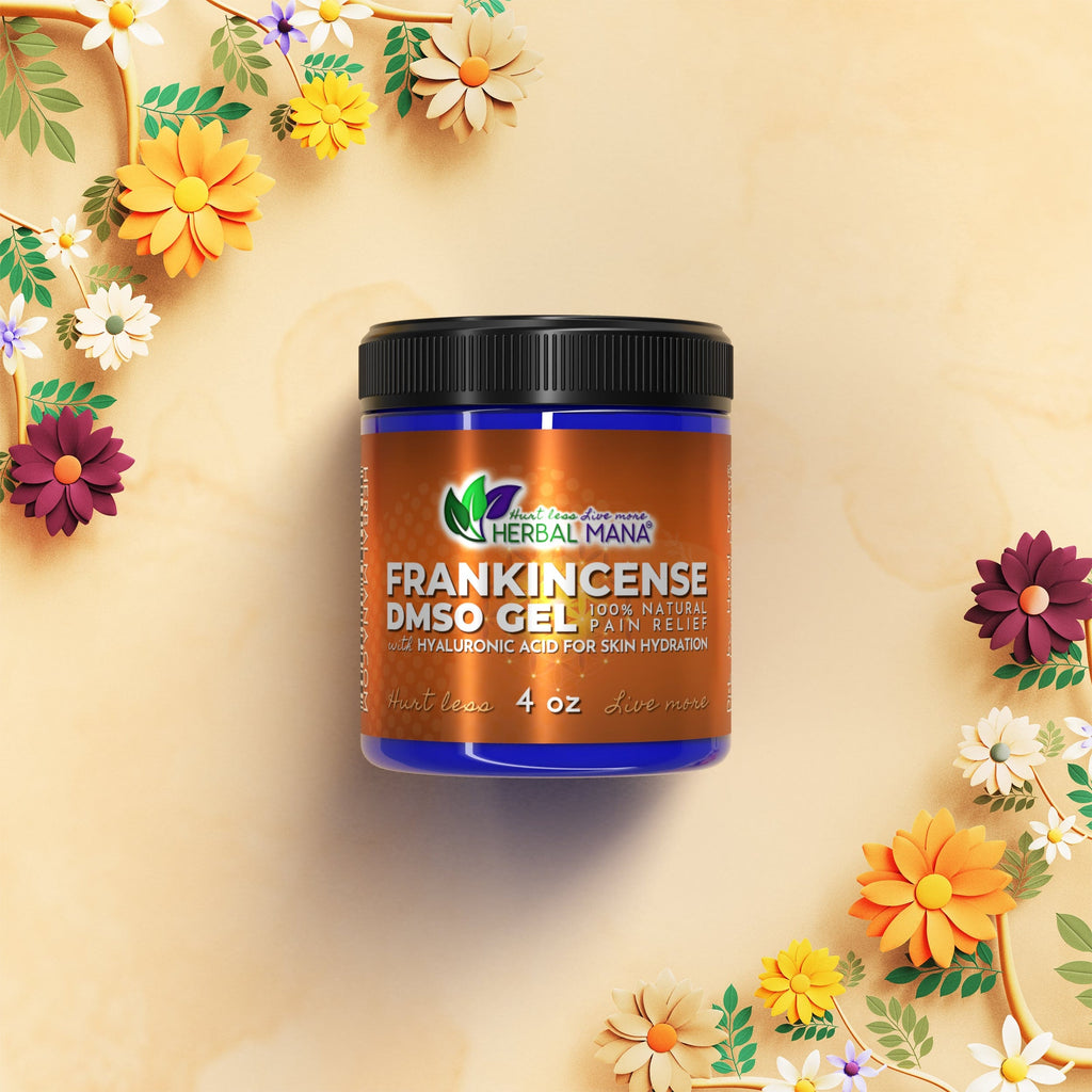 Frankincense DMSO Gel with Hyaluronic Acid - Pain Relief & Joint Support