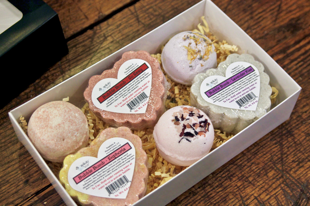 You're The Bomb Gift Set – Natural Bath Bomb & Bubble Bomb Gift Set