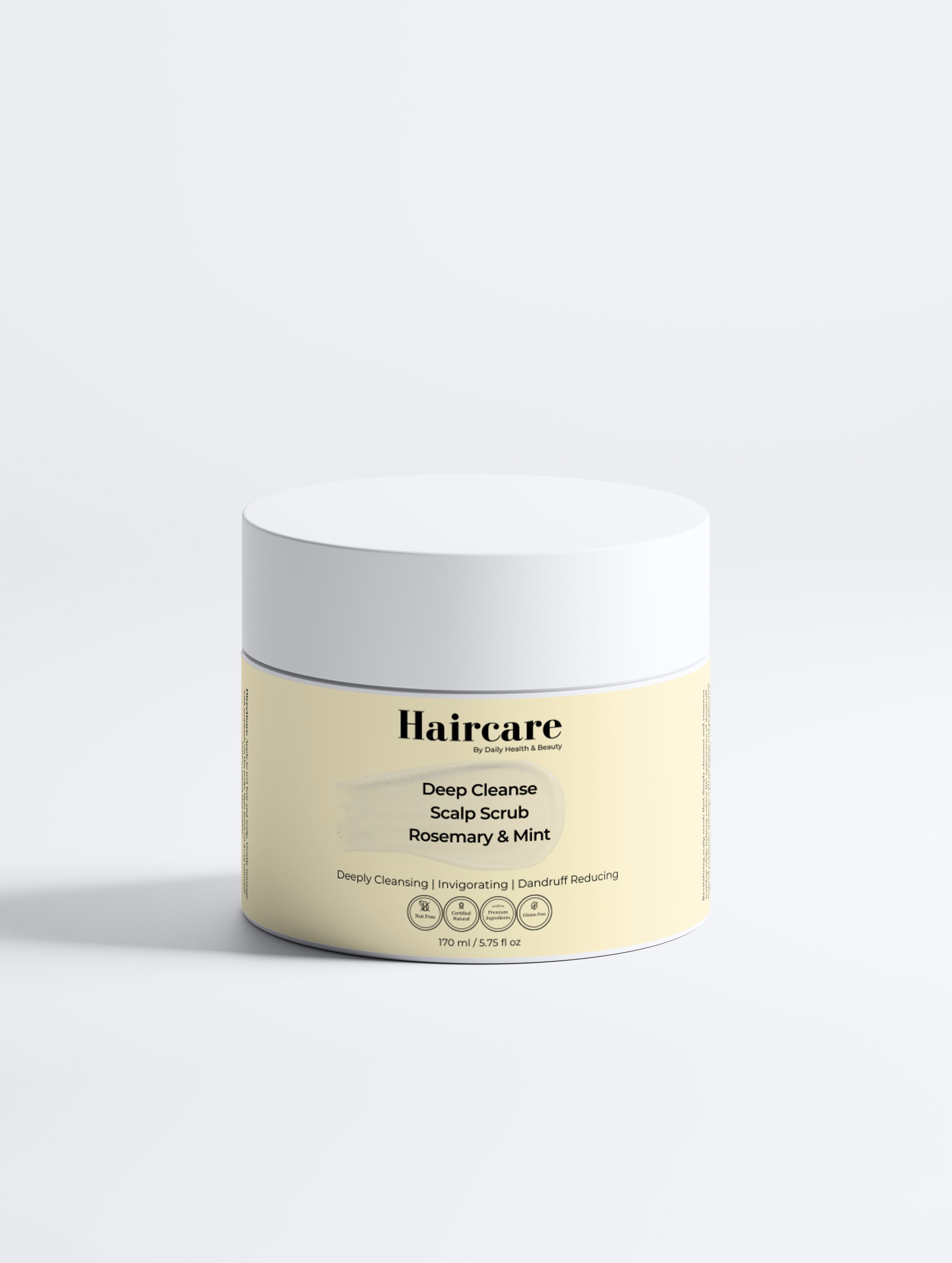 Deep Cleanse Scalp Scrub, Rosemary & Mint