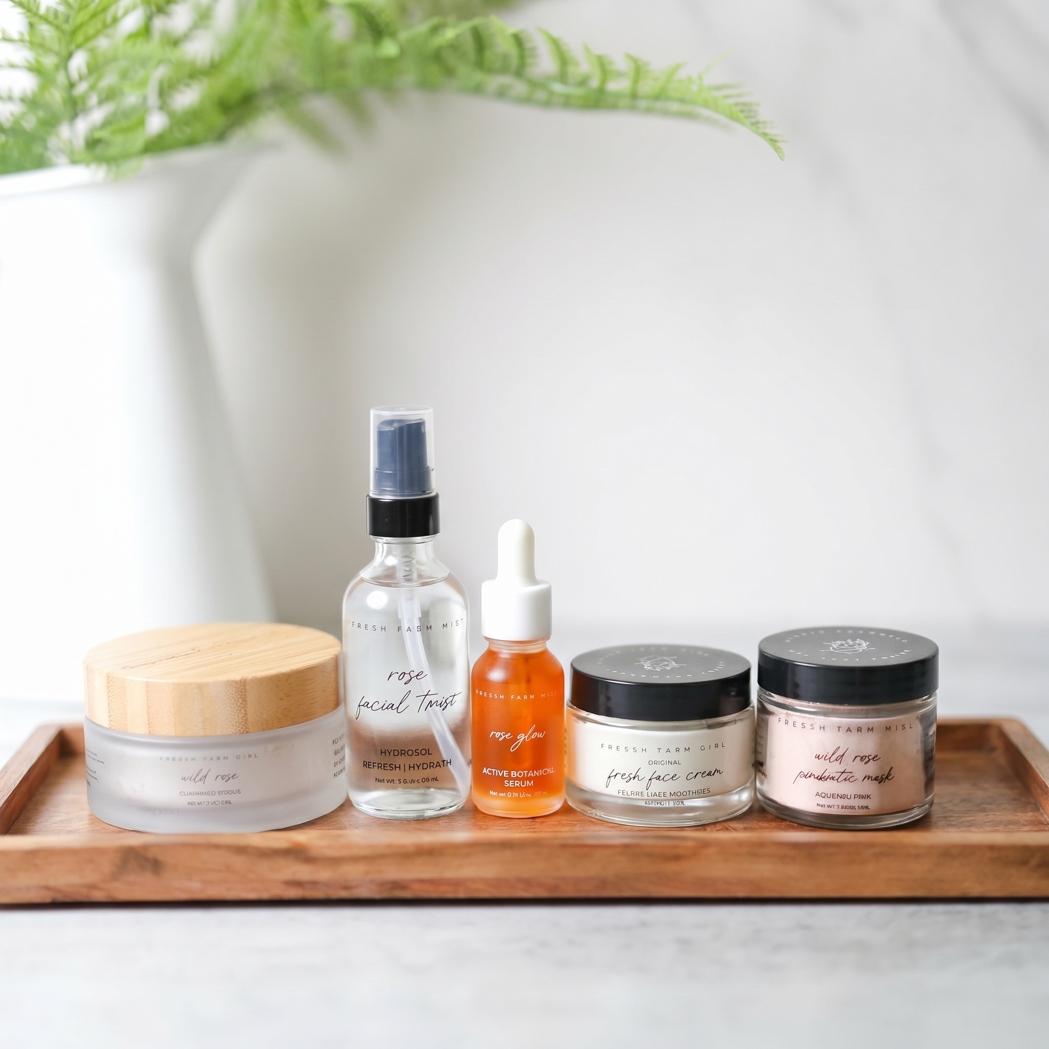 Starter Radiant Clean Beauty Face Kit – Beginner Skincare Routine Set