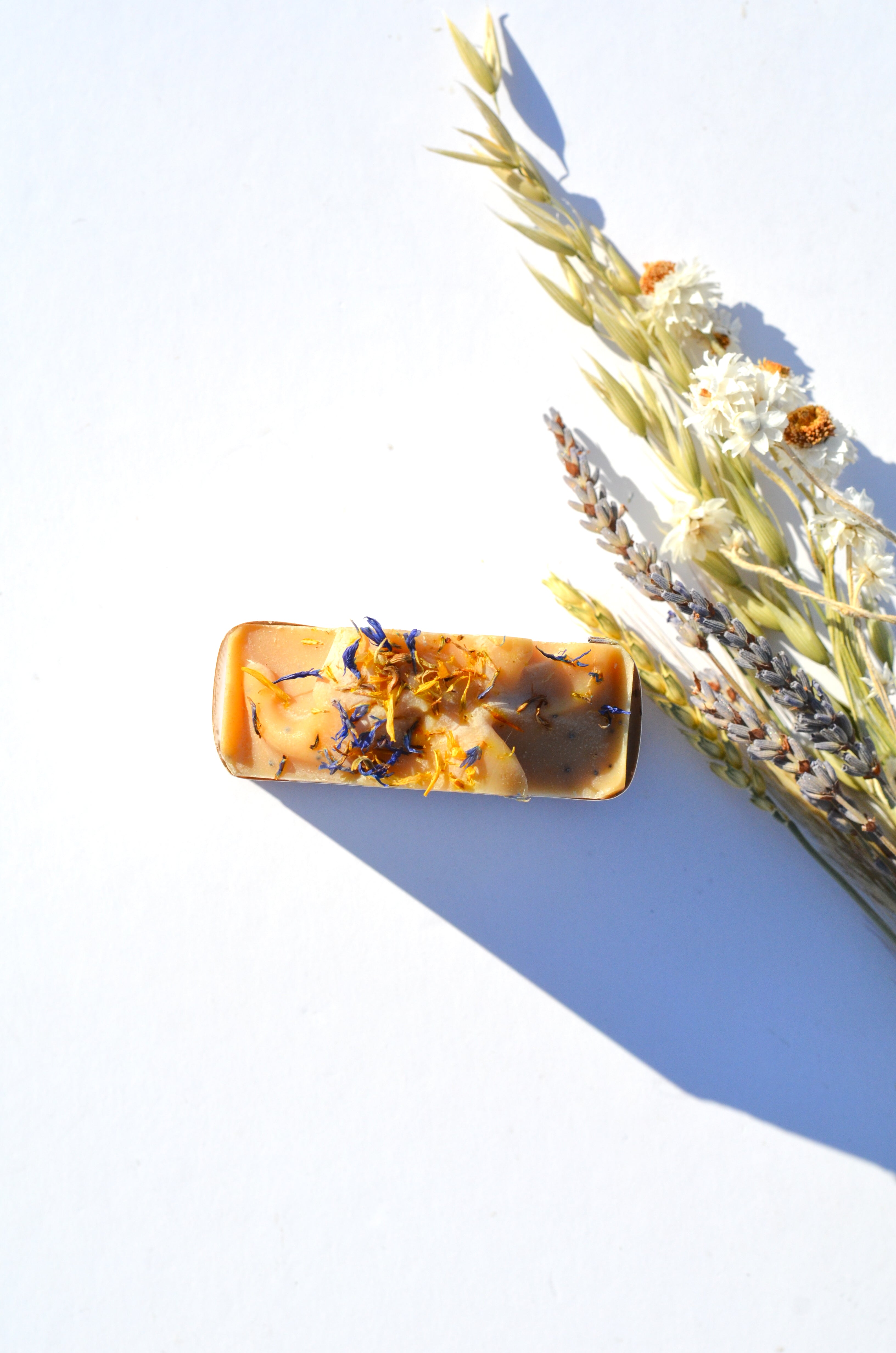 Lemon, Honey & Poppy Seed Tallow & Goat Milk Soap Bar – Brightening Handmade Bar