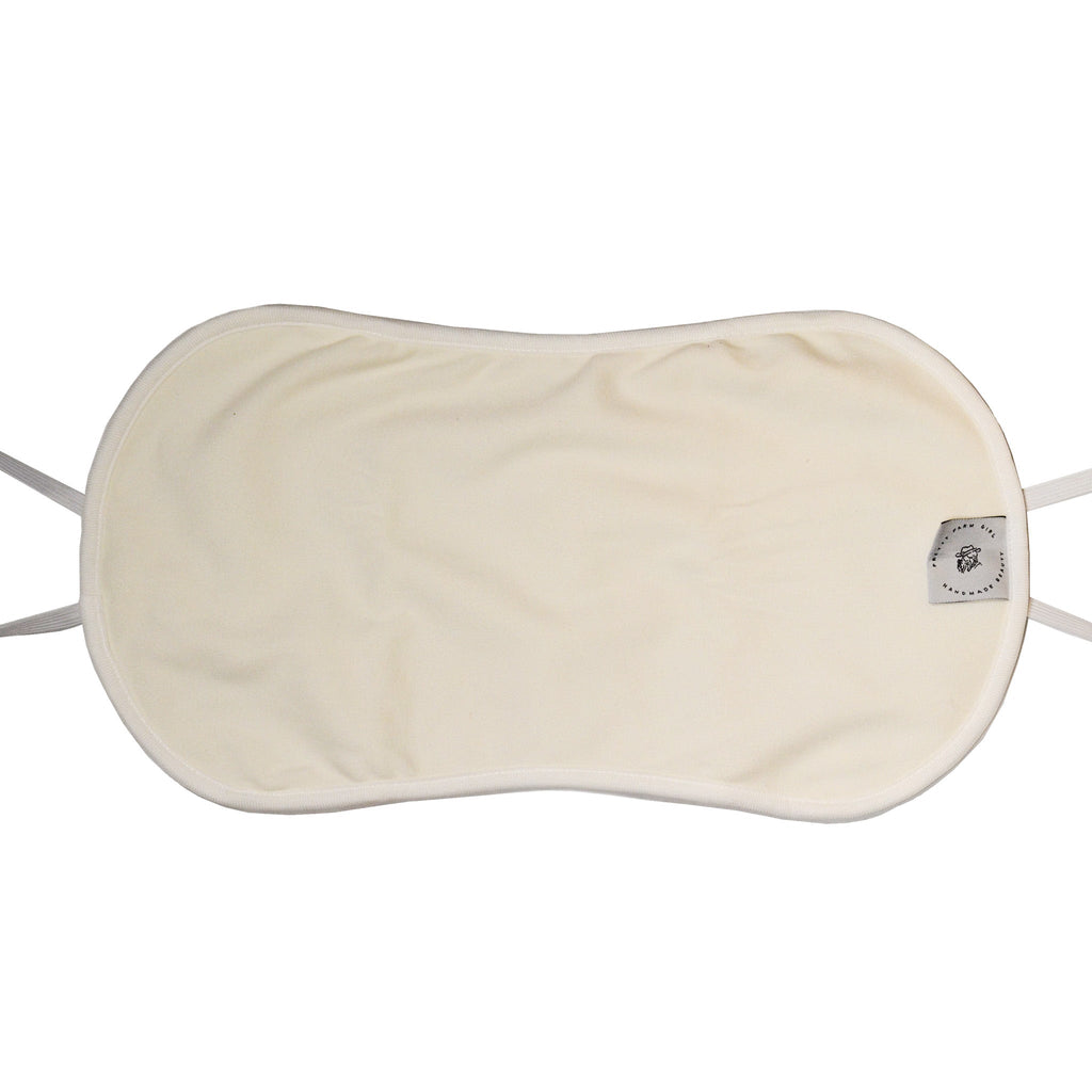 Organic Cotton Castor Oil Cloth Pack – Reusable Liver Detox Compress
