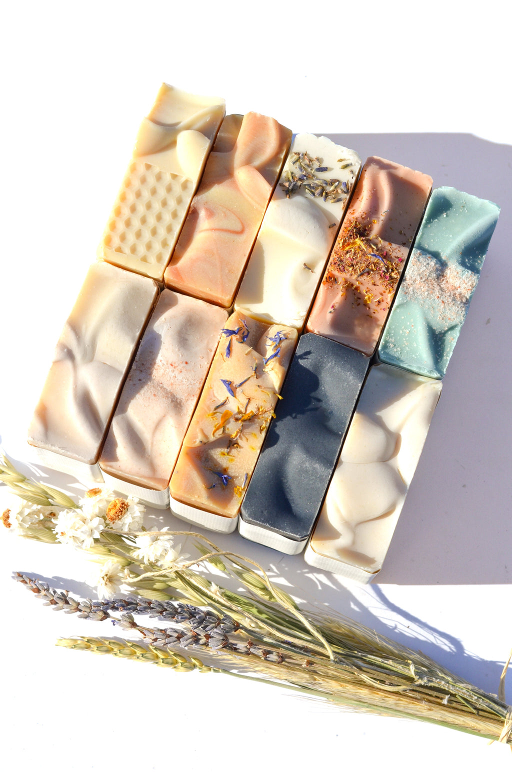 Farmhouse Artisan Goat Milk & Tallow Soap Collection – Full-Size Handmade Soap Set