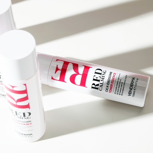 [VENDERMA] Red Calming Cica Exosome Toner Essence 150ml(Vegan)