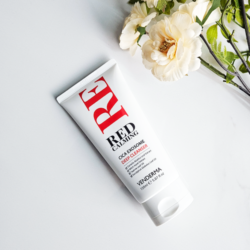[VENDERMA] Red Calming Cica Exosome Deep Cleanser 150ml(Vegan)