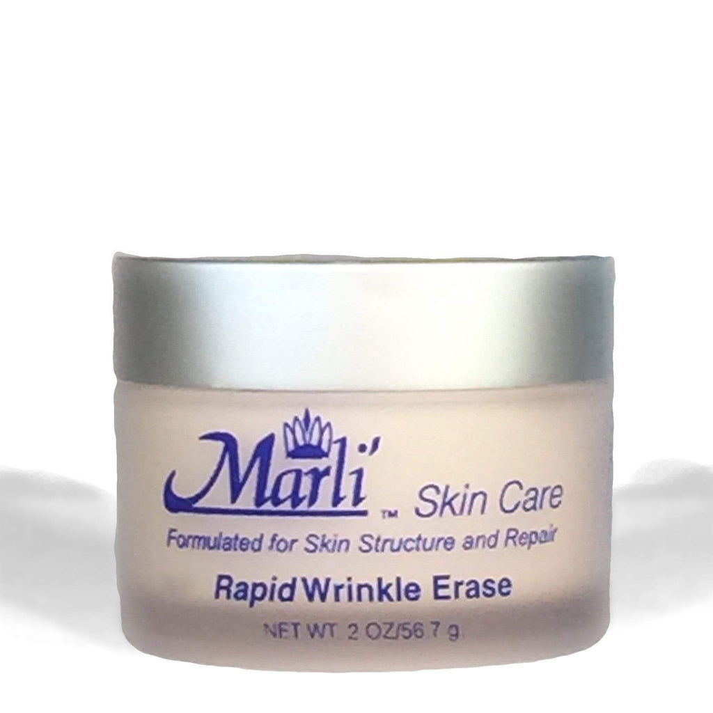 Marli Rapid Wrinkle Erase Complete Skin Care Kit - 3-Step Anti-Aging System