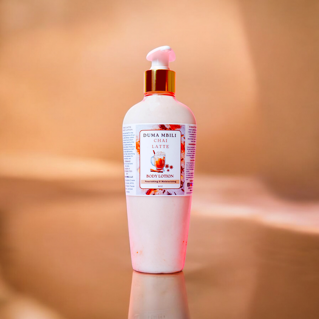 Chai Latte Body Lotion – Rosehip Oil, Shea Butter & Aloe Vera