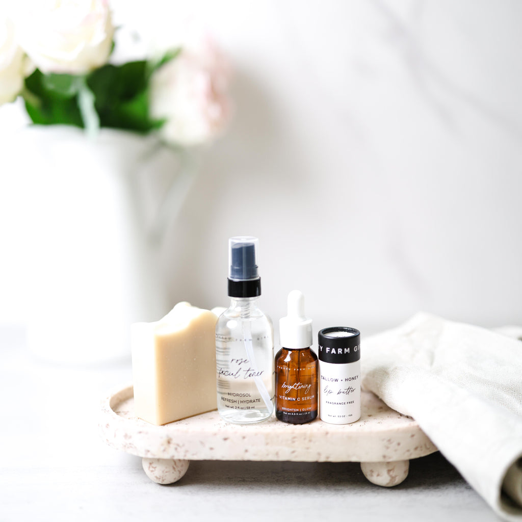 Rooted and Ready – Travel-Size Skincare Essentials Kit
