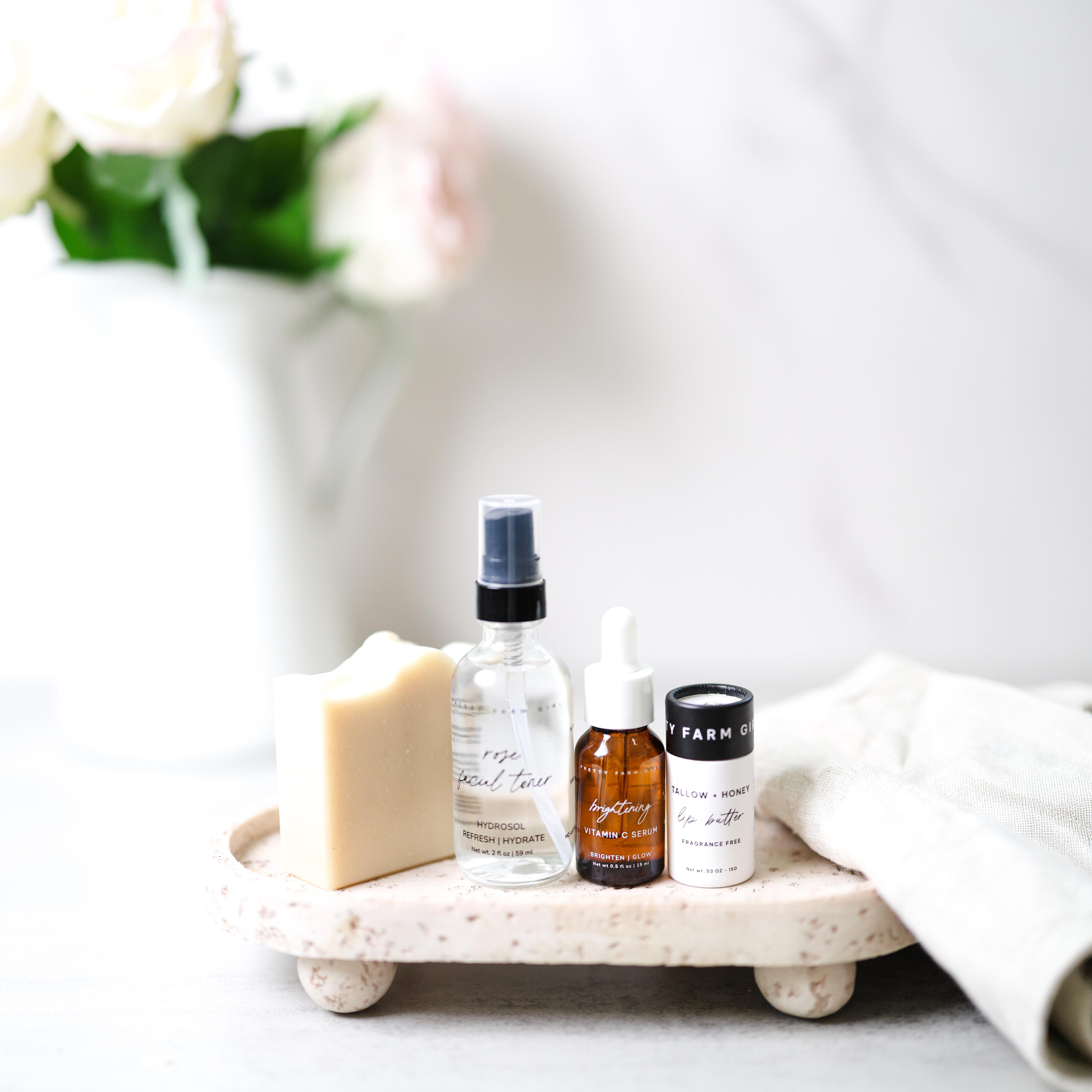 Rooted and Ready – Travel-Size Skincare Essentials Kit