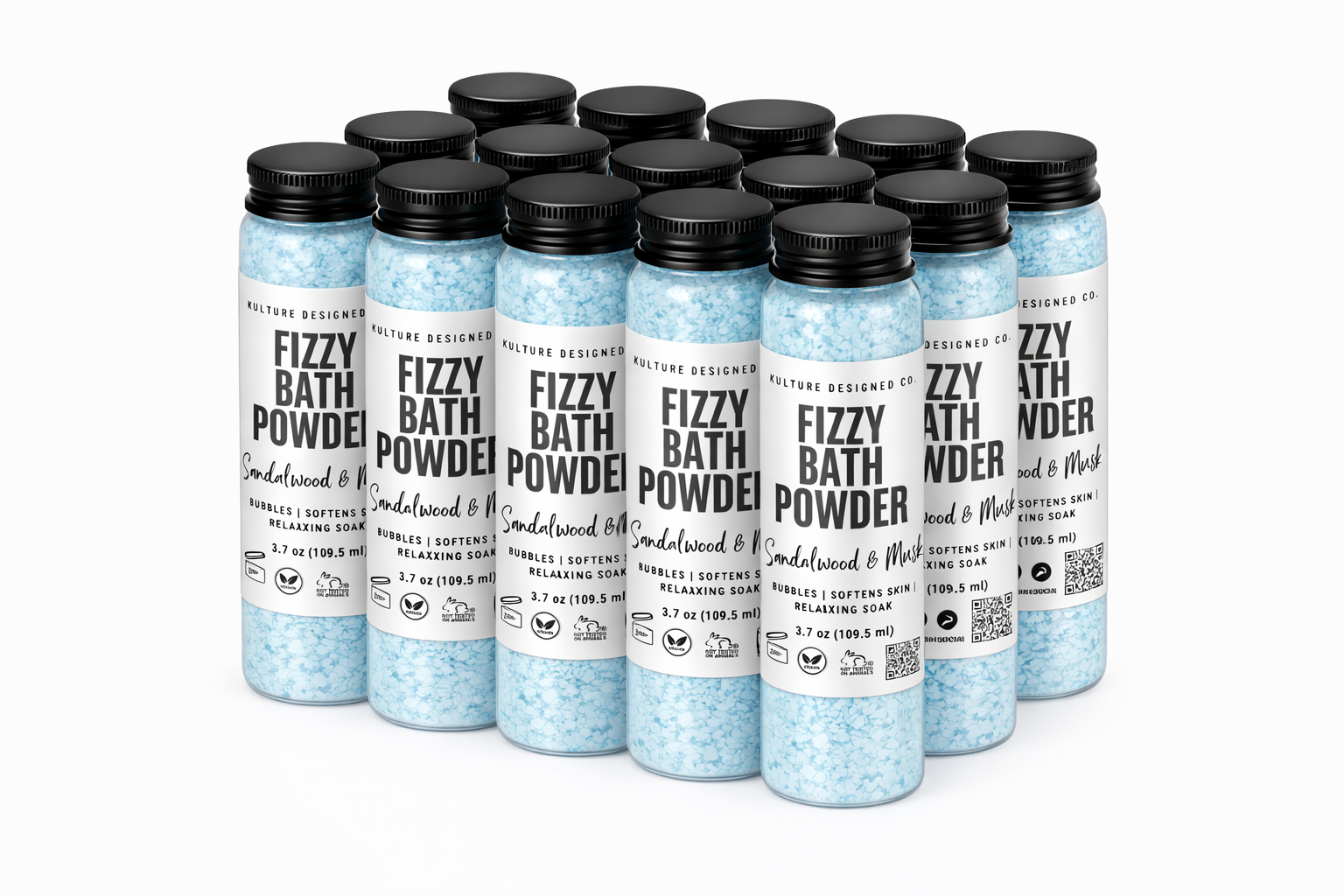 SANDALWOOD AND MUSK | FIZZY BATH POWDER